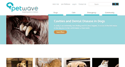 Desktop Screenshot of petwave.com