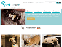 Tablet Screenshot of petwave.com